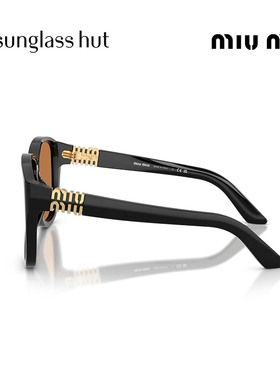 MIU MIU/缪缪【2025秋冬新品】太阳镜女墨镜飞行员眼镜0MU A08SF