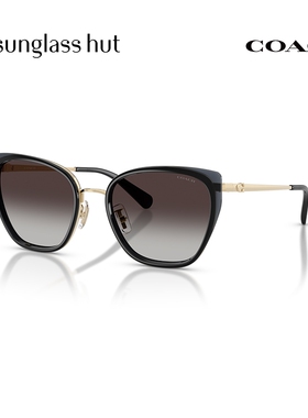 COACH/蔻驰【2026春夏新品】太阳镜女款墨镜方形镜框眼镜0HC7187