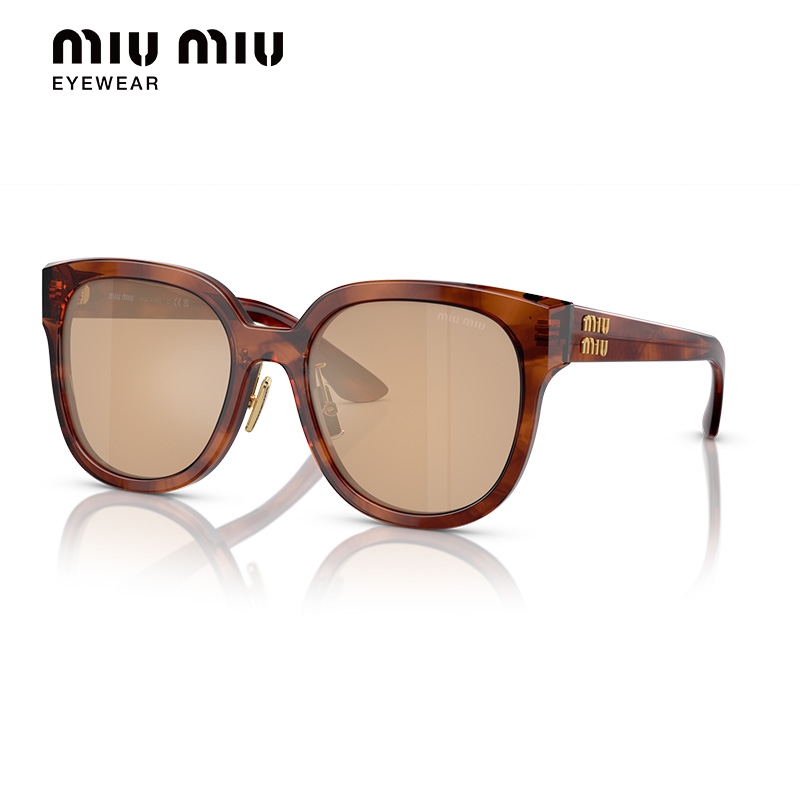 MIU MIU【新品】太阳镜女款墨镜方形眼镜0MU 01ZS - 图0