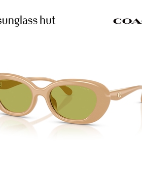 COACH/蔻驰【2026春夏新品】太阳镜女款墨镜椭圆形眼镜0HC8448U