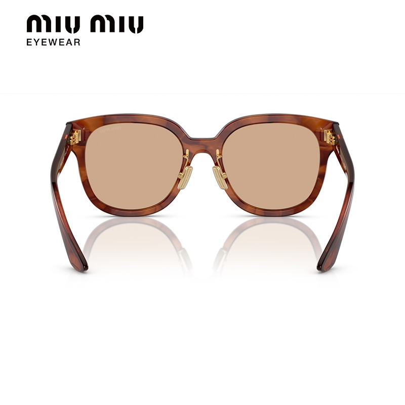 MIU MIU【新品】太阳镜女款墨镜方形眼镜0MU 01ZS - 图2