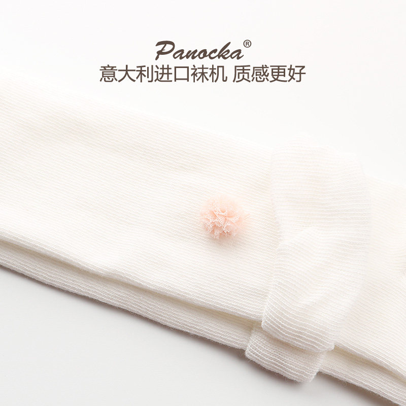 panocka春秋纯棉大pp宝宝连裤袜 panocka儿童袜子(0-16岁)