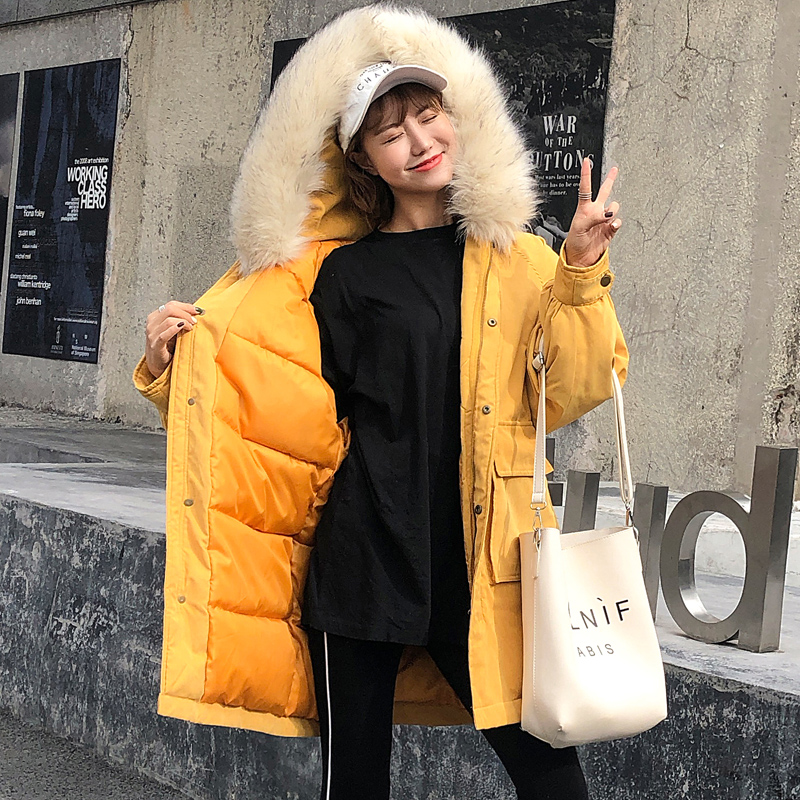 外套冬 waitmore 新款棉袄 2018 中长款网红同款小清新棉服面包棉衣女 外套冬 waitmore 新款棉袄 2018 中长款网红同款小清新棉服面包棉衣女