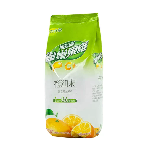Фрукты Nestlé C+Yizi Zhen Fruit June Powder Orange Sauce Souce Soid Fruint Speed ​​Fruit Fruet Zhen Лимонный чай порошок