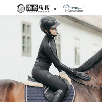 Caavassion Equestrian Long Sleeve T-shirt Shirt Full Gum Equestrian Pants Suit Spring Autumn Equestrian Jacket 8102079