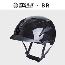 BR adjustable equestrian helmet glossy riding helmet eagle eye breathable Safety Lodge 8101225