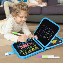 Childrens toy writing whiteboard painted double-sided drawing small blackboard erasable chalk coated portable graffiti