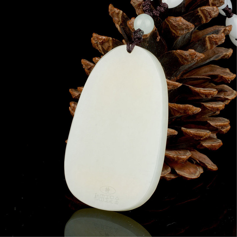 风水阁和田玉十二生肖观音款本命佛 风水阁项坠/吊坠