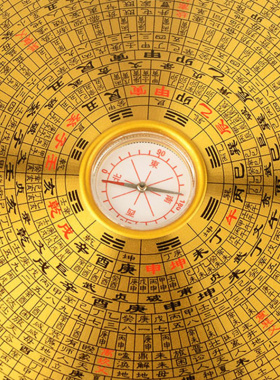 速发小罗盘罗经携综业高精度三元盘三合专合指南针合金初学者随身