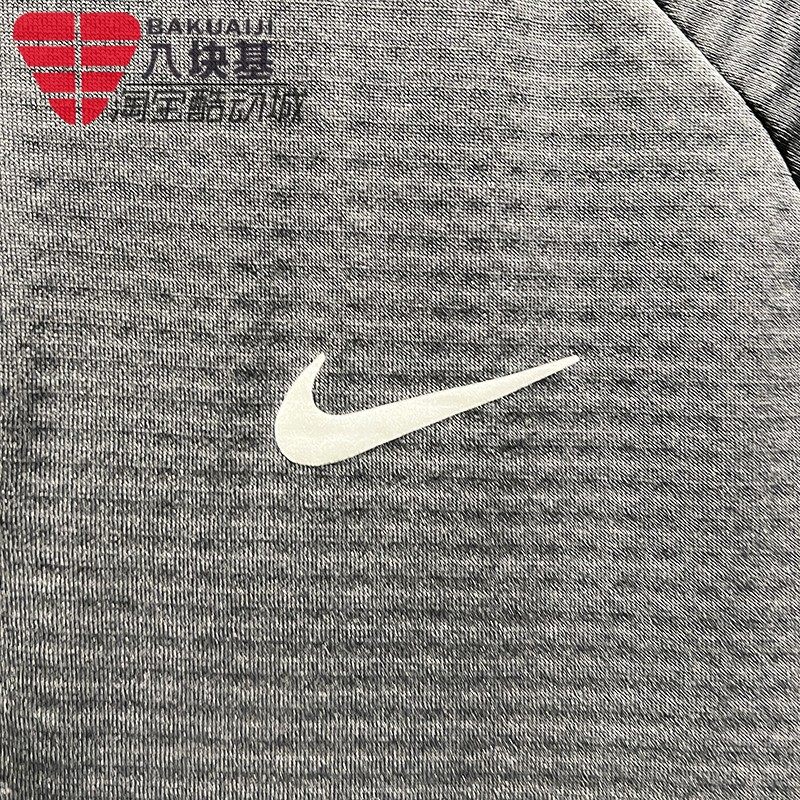 Nike耐克男上衣2025冬季加绒华夫格半拉链跑步长袖T恤 HV2708-010,淘宝优惠券,粉丝福利购,淘宝优惠卷