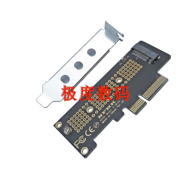 全高 半高PCIe 3.0 x4转to NVMe M.2 NGFF SSD转接卡adapter - 图0