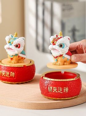 新中式国风圆形鼓摆件桌面工艺品文玩茶宠底座杯垫茶托盖置增高台