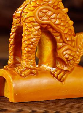 故宫文创屋脊瑞兽装饰摆件中国风祈福桌面创意旅游纪念品造景摆设