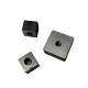 Iron-colored four-square welding nut