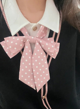 粉色领结jk日系学院风
