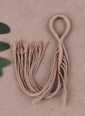 葡萄串珠挂绳编绳DIY籽菩提包挂
