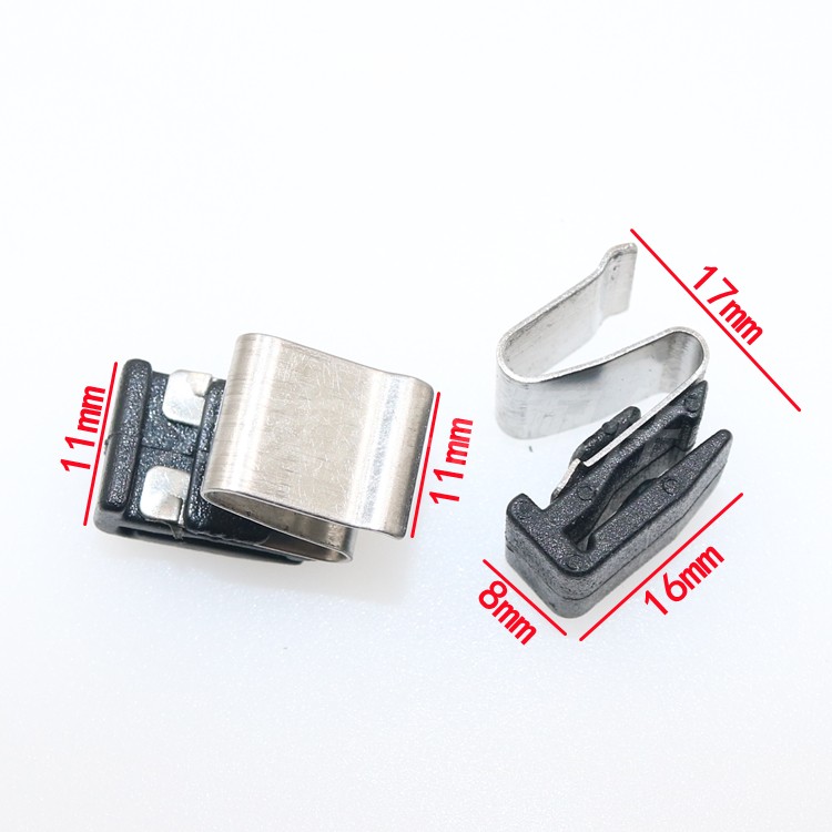 适用北京BJ20/北汽威旺S50/绅宝X65加油口油箱盖开关弹簧卡扣卡子 - 图0