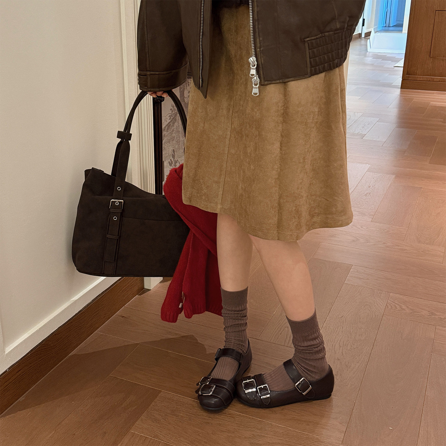 【小发喵】复古简约高级感玛丽珍女鞋黑色双扣带平底舒适芭蕾单鞋,淘宝优惠券,粉丝福利购,淘宝优惠卷