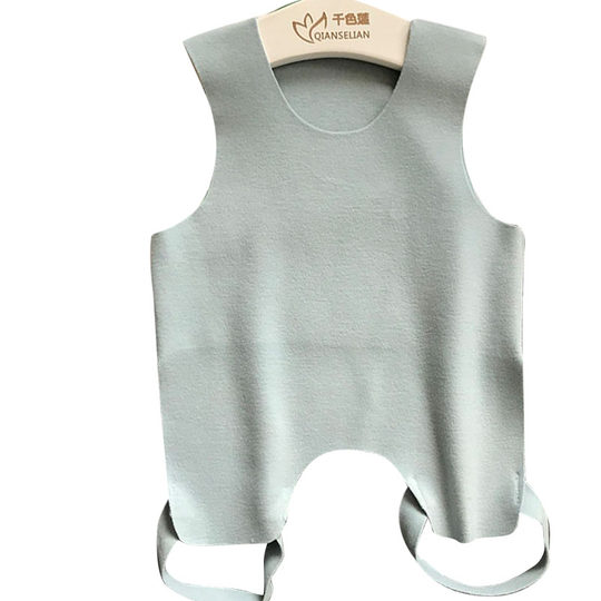 Теплый немецкий бархатный цельный пояс с защитой от ударов.