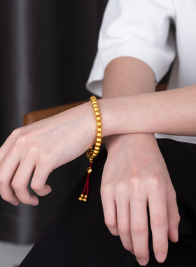 「古法金珠手链」原创设计