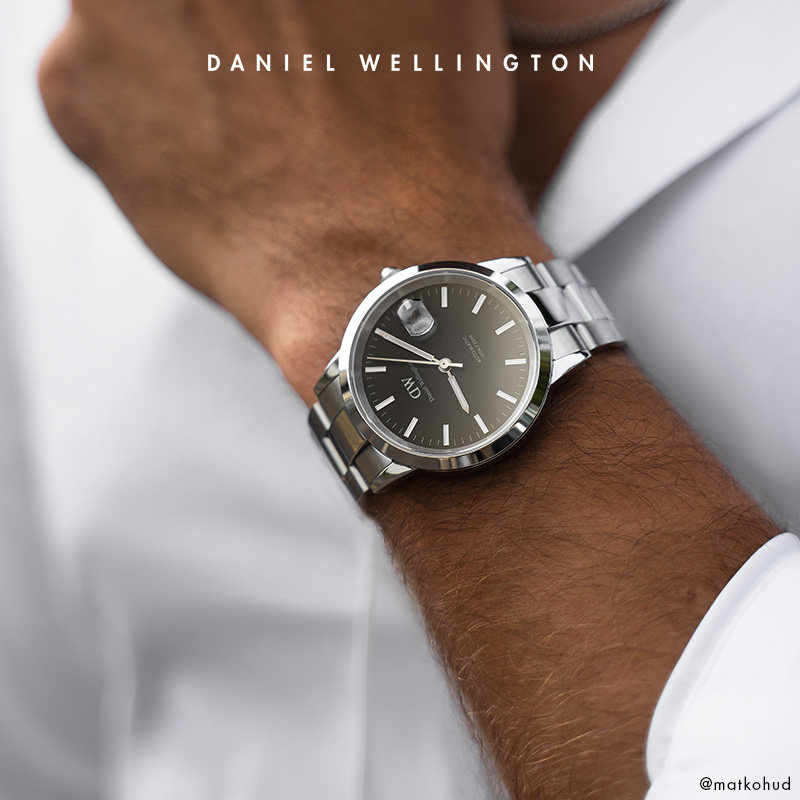 dw机械小精钢40mm男士时尚欧美男表 DanielWellington海外欧美腕表