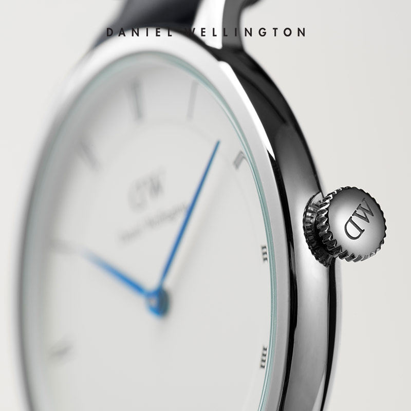 danielwellington 34mm dw蓝针皮带表 DanielWellington海外欧美腕表