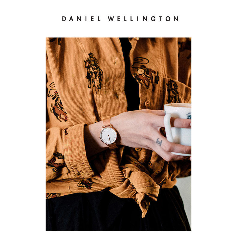 情人节礼物丹尼尔惠灵顿dw女手表 DanielWellington海外欧美腕表