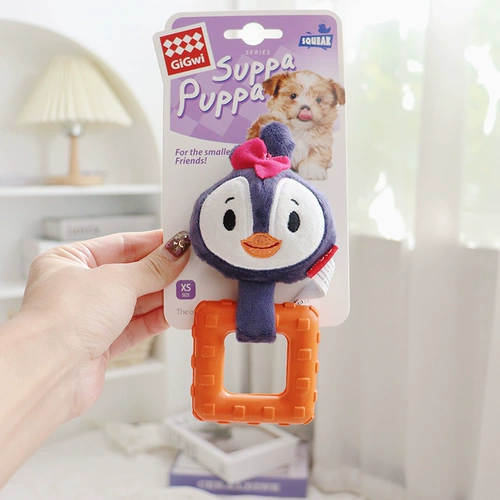 Gigwi Guidi для Q Zai Meng Plush Dog Toys Interactive Tug River Mogo Rubber Mods