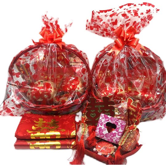 结婚粤港澳老字号传统风俗豪华过大礼套装男女家婚礼下聘礼金用品