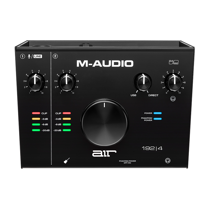 M-audio AIR192|4专业录音外置USB声卡编曲混音唱歌小说音频接口 - 图2