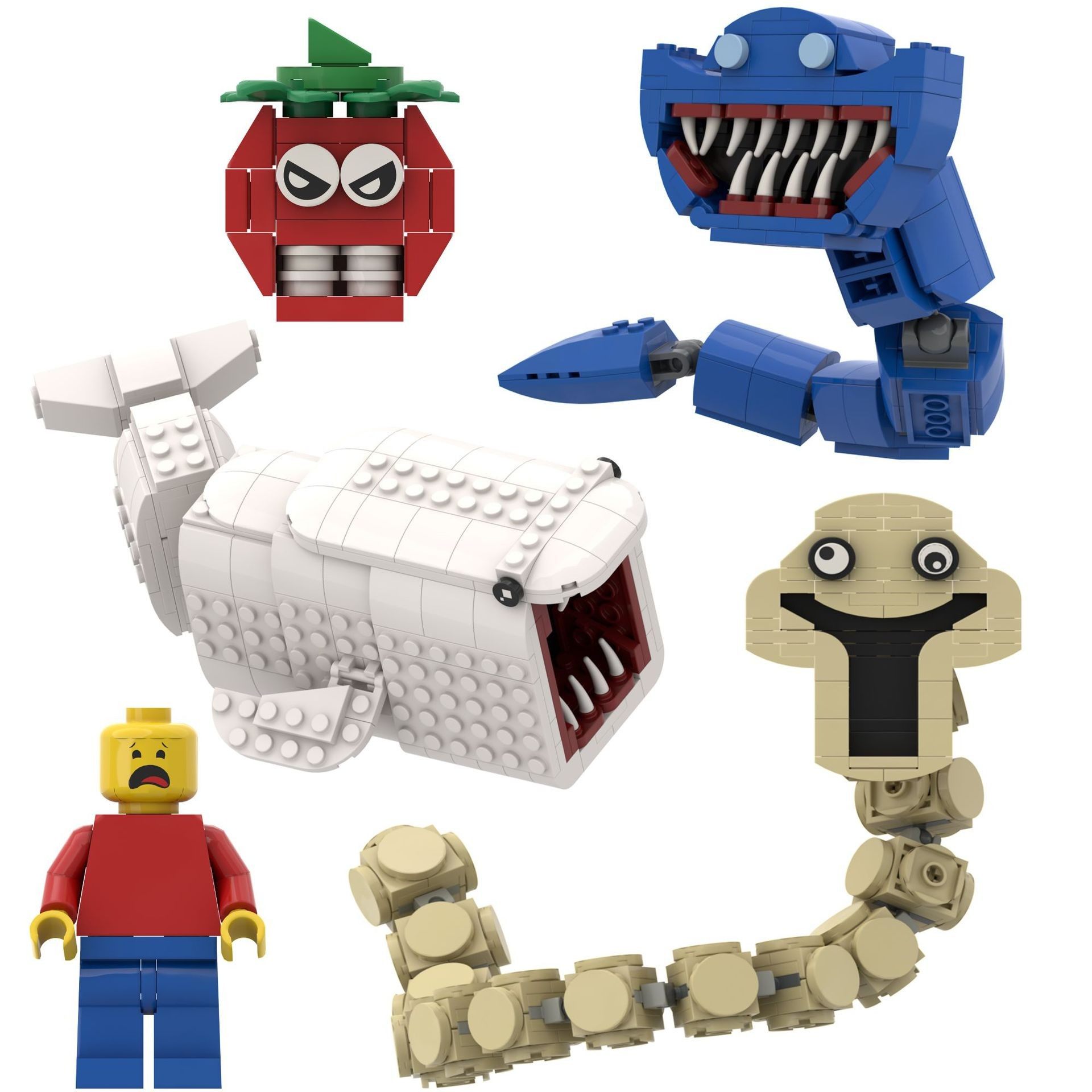 深海迷航周边玛雅积木Subnautica食海者diy拼装模型益智玩具礼物,淘宝优惠券,粉丝福利购,淘宝优惠卷