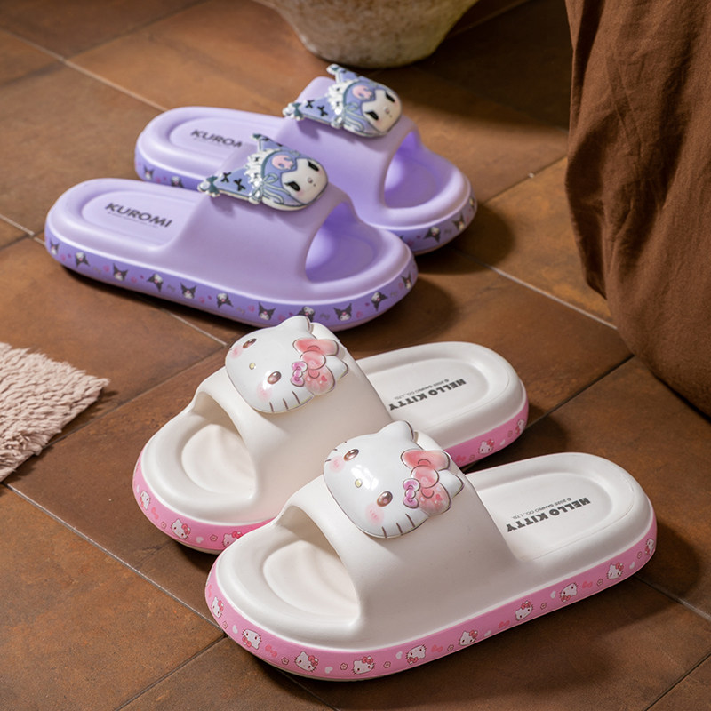 三丽鸥儿童拖鞋夏季室内防滑女童凉拖鞋可爱美乐蒂女孩宝宝家居鞋,淘宝优惠券,粉丝福利购,淘宝优惠卷
