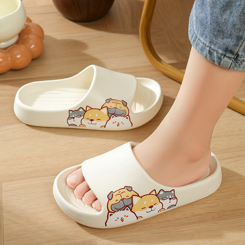 亲子款eva儿童拖鞋夏季防滑卡通柴犬室内家居男童女童小孩凉拖鞋,淘宝优惠券,粉丝福利购,淘宝优惠卷
