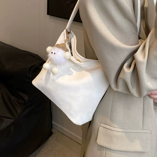 Небольшая дизайнерская сумка через плечо, модная портативная сумка на одно плечо, городской стиль, с вышивкой, изысканный стиль