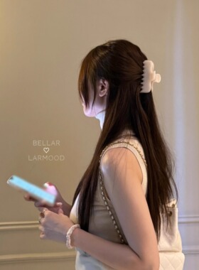 Bellar泡芙云朵立体质感盘发抓夹