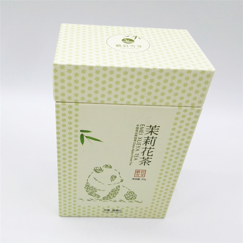 包邮四川特产茶叶峨眉雪芽茉莉花茶50g小盒装花毛峰成都茉莉花茶 - 图2