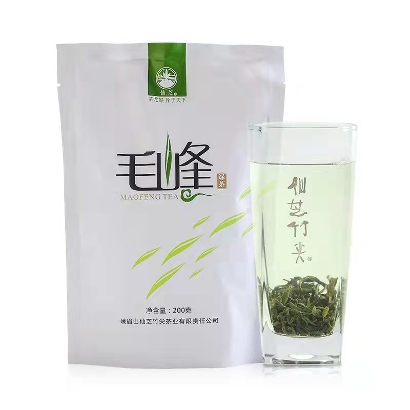 2022新茶 茶叶 仙芝竹尖 峨眉山毛峰 峨眉绿茶 高山绿茶200g