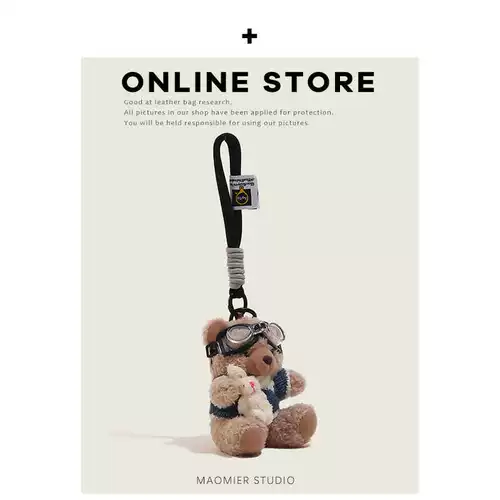 Креативная сумка, школьный рюкзак, аксессуар на рюкзак, кукла для школьников, брелок, креативный подарок, с медвежатами