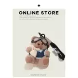 Креативная сумка, школьный рюкзак, аксессуар на рюкзак, кукла для школьников, брелок, креативный подарок, с медвежатами