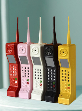 复古怀旧大哥大手提电话模型