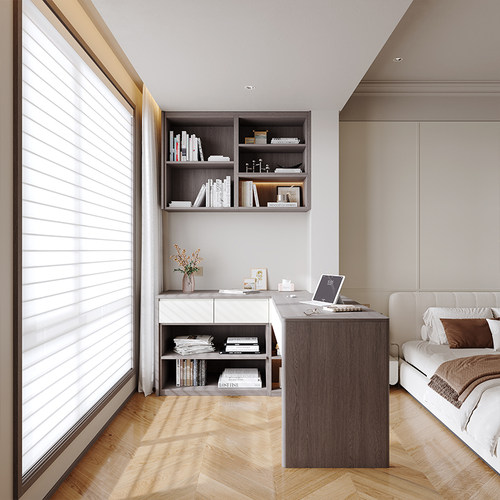 欧派客餐厅餐边柜酒柜定制厨房隔断柜展示柜一体整体收纳柜北欧风 - 图3