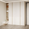 Oppein customized wardrobe new light luxury bedroom cabinet