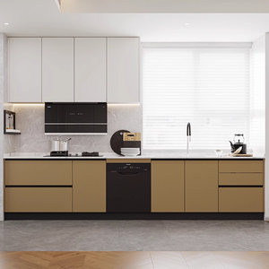 欧派整体橱柜定制家用厨房装修石英石厨柜台面定做威卡预付金