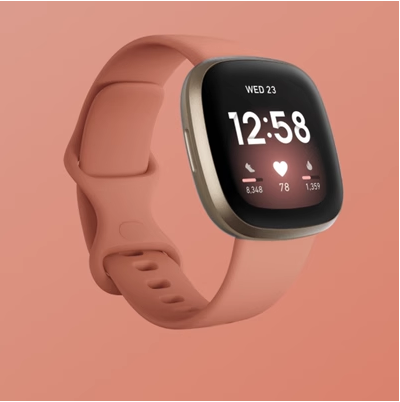 Fitbit Versa3运动手表心率血氧健康监测蓝牙来电睡眠防水GPS手环 - 图0