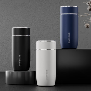 富光鹅蛋保温杯高档商务时尚男士泡茶水杯316不锈钢茶杯便携定制