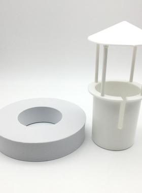 鱼缸雾化器深水漂浮单头金属头