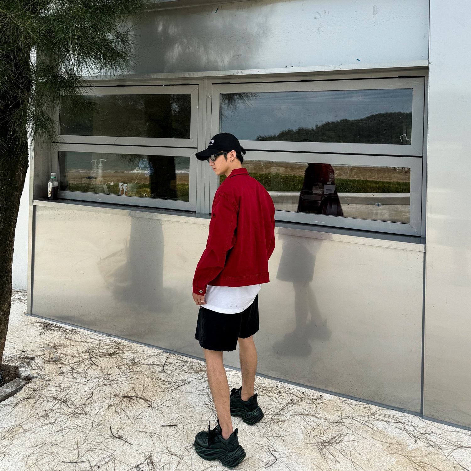 【帽子先森】暗夜绿厚底老爹鞋男真皮复古运动鞋欧货增高休闲鞋潮,淘宝优惠券,粉丝福利购,淘宝优惠卷