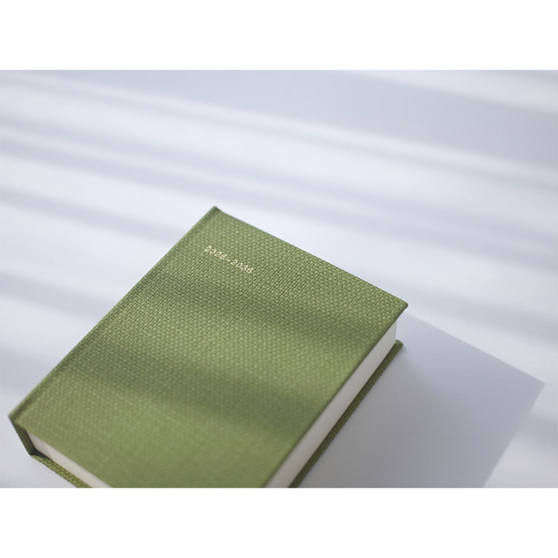 日本小众nu10年手帐2026版4月1日开始十年人生笔记本子抹茶绿,淘宝优惠券,粉丝福利购,淘宝优惠卷