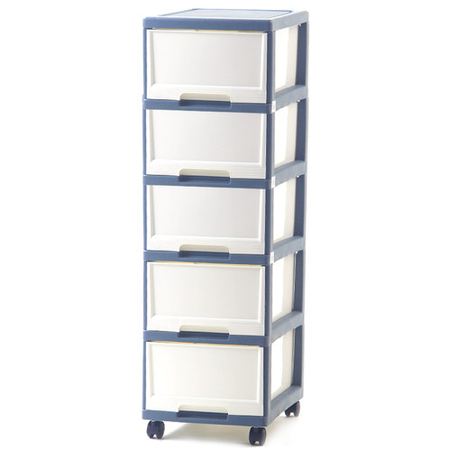 天马株式会社抽屉式多层收纳柜办公室文件柜滑轮移动式塑料收纳柜 - 图3