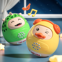 Baby Tumblall Dinosaur Little Dinosaur Small Duck Children Toy Dolls Babies Early Storytelling Machine Music Puzzle Toys